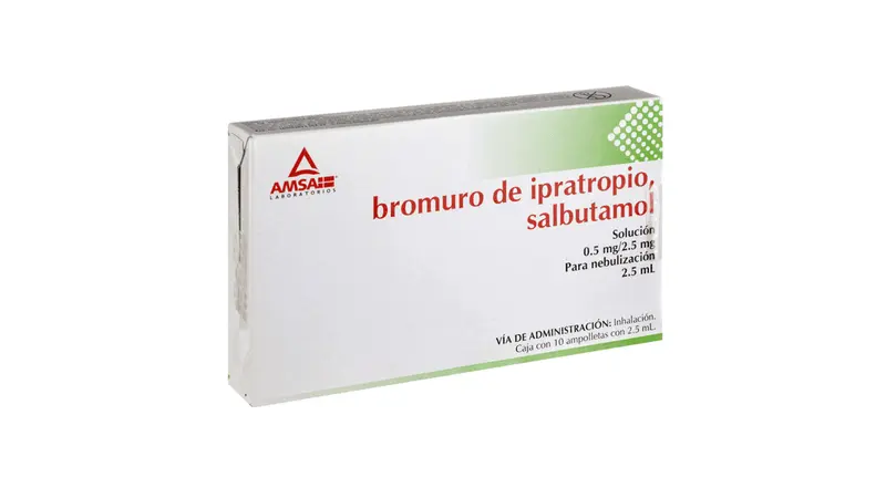 [169M2013] Ipratropio/Salbutamol AMSA solución p/nebulización 0.5-2.5mg/2.5ml C/10