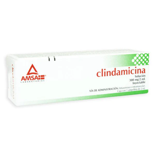 [471M2000] Clindamicina AMSA solución inyectable 300mg/2ml C/1