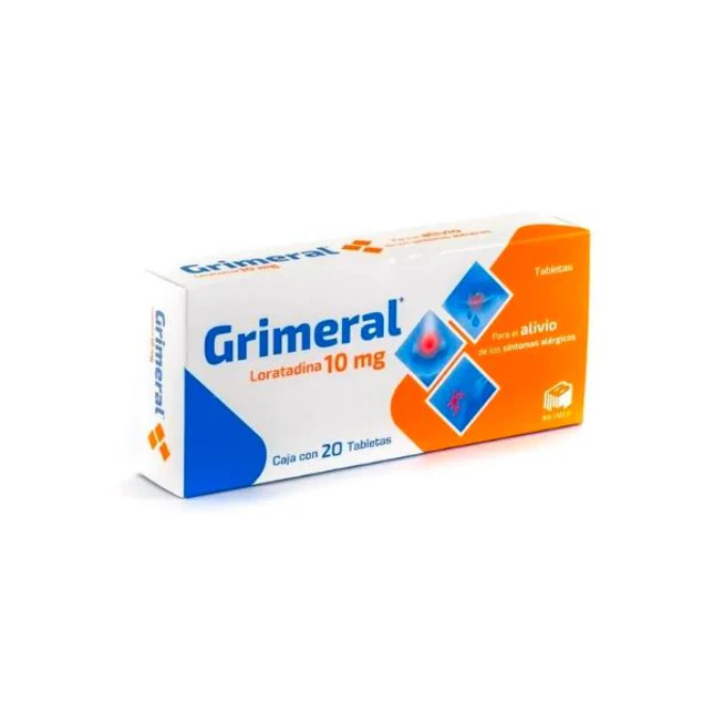 [376M2017] Grimeral tabletas 10mg (Loratadina) C/20