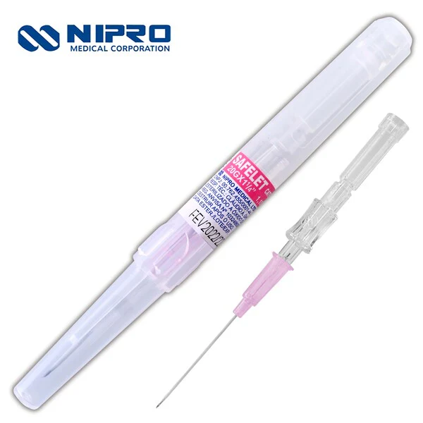 [Cl+2032ISO] Safelet catéter intravenoso 20Gx32mm (rosa) c/1