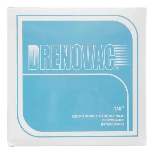 [86710A] Drenovac equipo completo de drenaje 1/4" (azul)