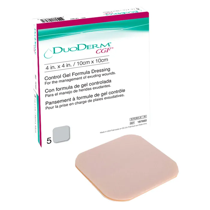 [187971] DuoDerm CGF apósito hidrocoloide 10x10cm C/5
