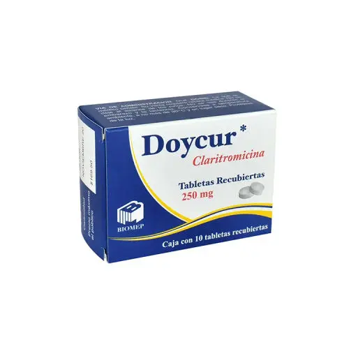 [091M2004] Doycur tabletas 250mg (Claritromicina) C/10