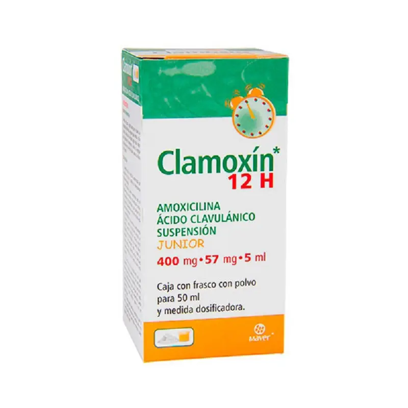 [421M2001-2] Clamoxin suspensión 250-62.50mg/5ml (Amoxicilina/Ácido Clavulánico) 60ml (copia)