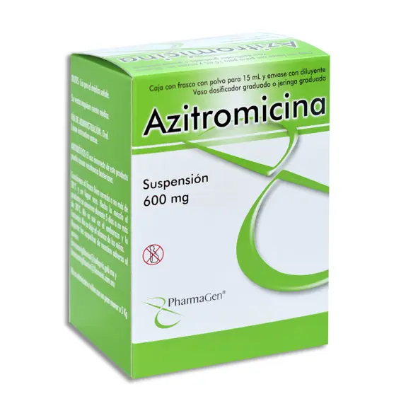 Azitromicina Pharmagen suspensión 200mg/5ml 15ml