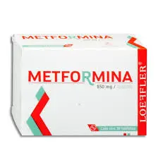 [323M96] Metformina Loeffler tabletas 850mg C/30