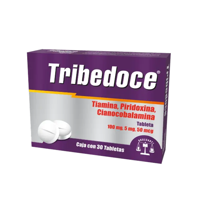 Tribedoce tabletas (Complejo B) C/30