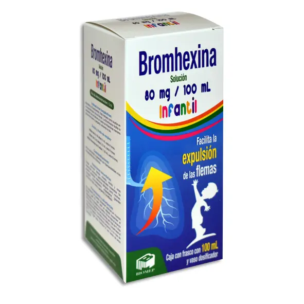 Bromhexina Biomep solución oral infantil 80g/100ml 100ml