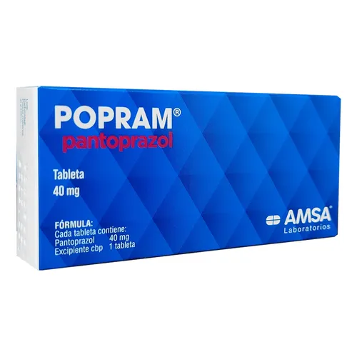 [468M2005] Popram tabletas 40mg (Pantoprazol) C/14