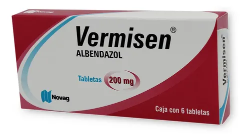 Vermisen tabletas 200mg (Albendazol) C/6