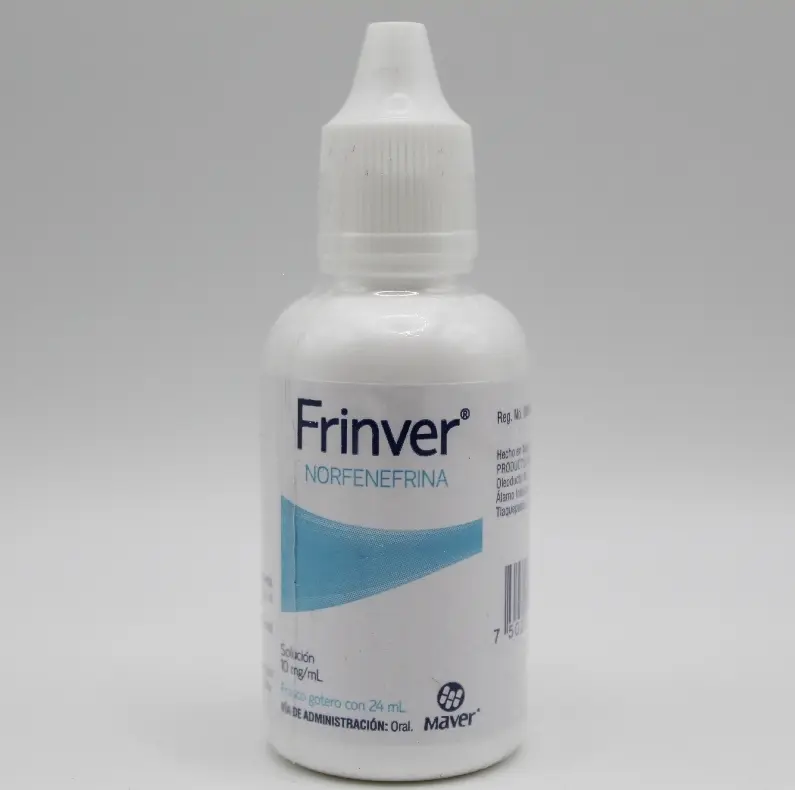 [088M2011] Frinver solución gotero 10mg/1ml (Norfenefrina) 24ml
