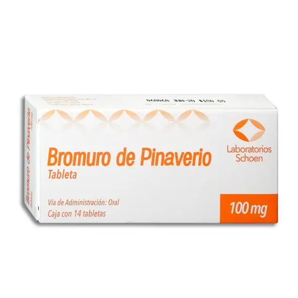 [008M2018] Bromuro de pinaverio Schoen tabletas 100mg C/14