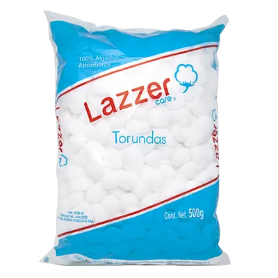 Algodón torundas 500g