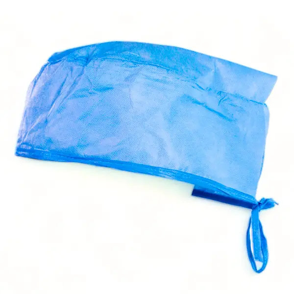 Gorro para cirujano c/cintas de ajuste C/100