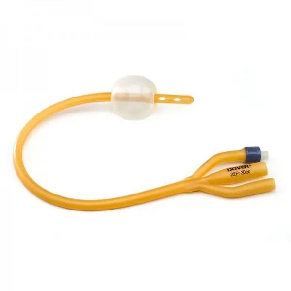 Sonda Foley de látex de 3 vías c/globo de 30 ml 24FR C/1