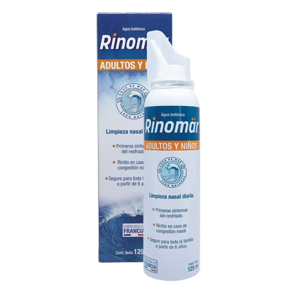 Rinomar solución nasal 30% (Agua marina cruda) 100ml