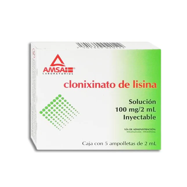 Clonixinato de Lisina AMSA solución inyectable 500mg/2ml C/1 (copia)