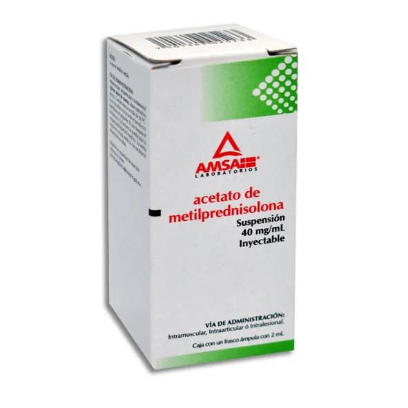 [317M2005] Metilprednisolona AMSA solución inyectable 500mg/8ml C/1