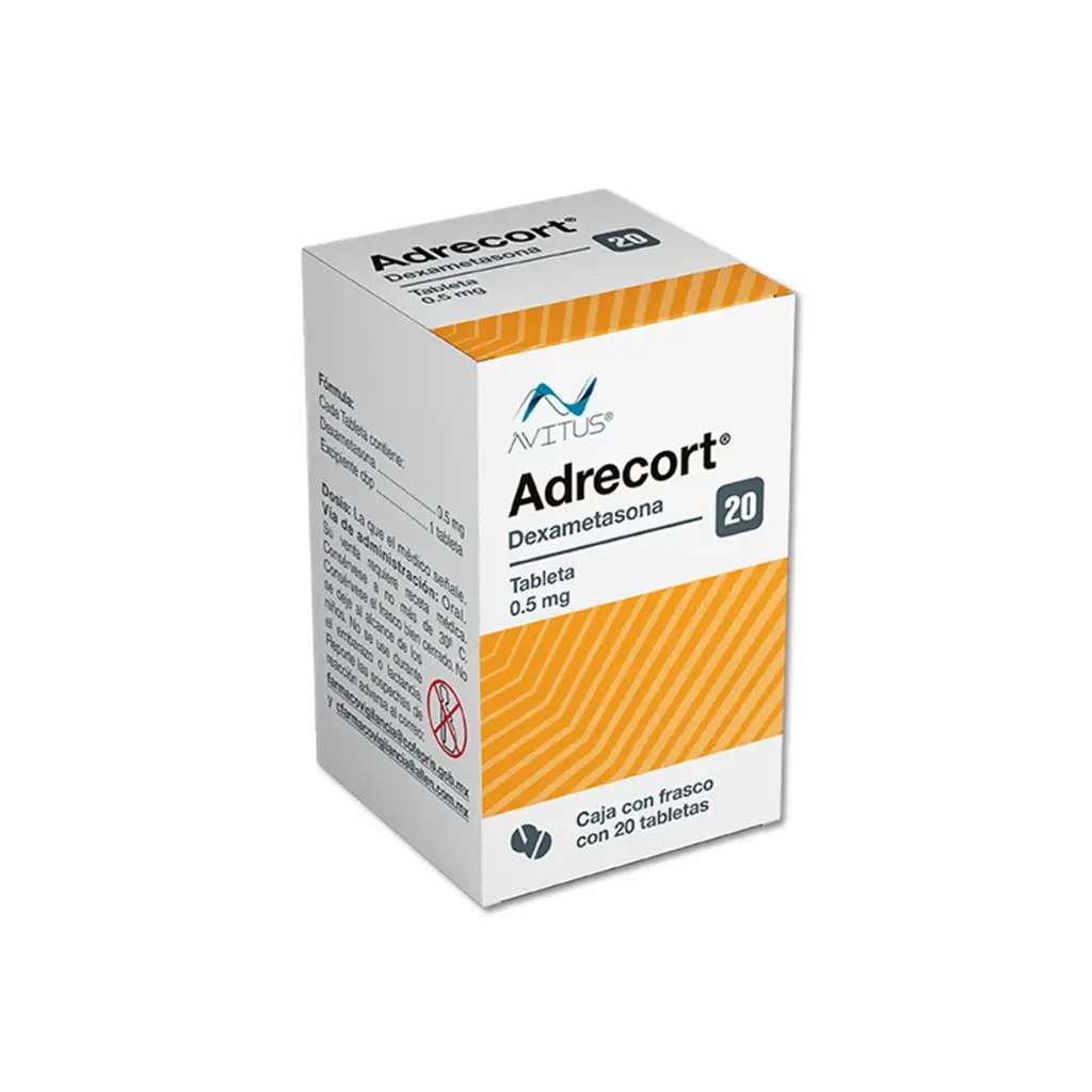 [84747] Adrecort tabletas 0.5mg (Dexametasona) C/20