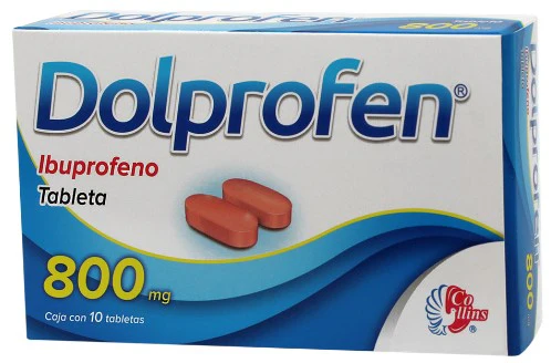 Dolprofen tabletas 800mg (Ibuprofeno) C/10