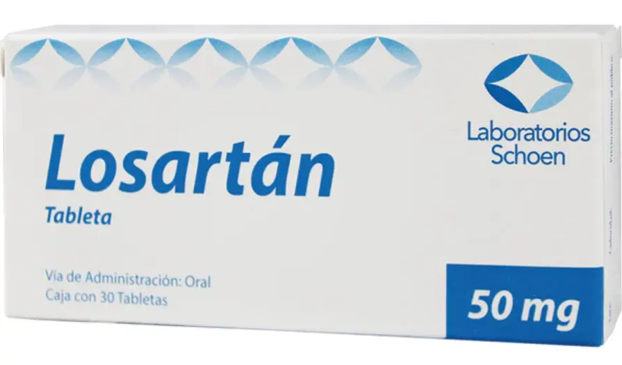 [174M2016] Losartán Schoen tabletas 50mg C/30