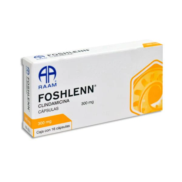 Foshlenn cápsulas 300mg (Clindamicina) C/16