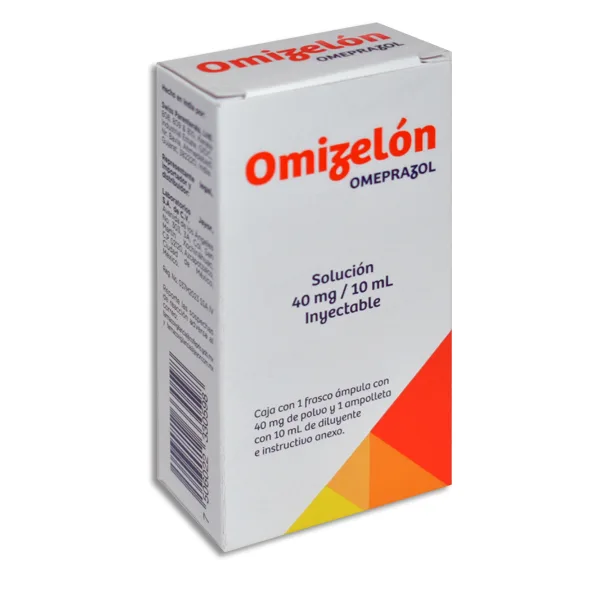 [037M2023] Omizelón solución inyectable (Omeprazol) 40mg/10ml C/1