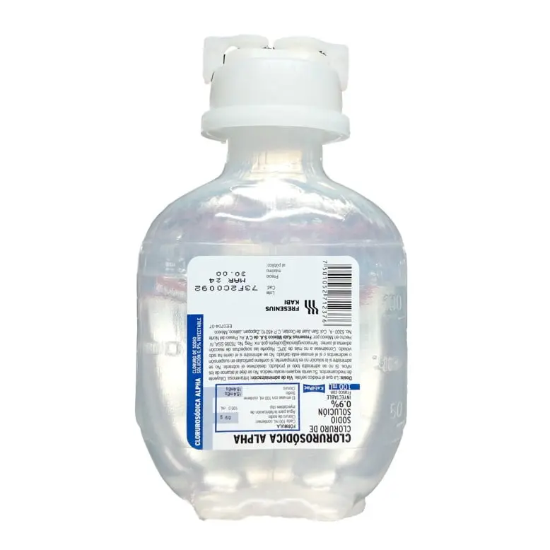 [76395-100] Clorurosódica Alpha solución inyectable al 0.9% 1,000ml (copia)