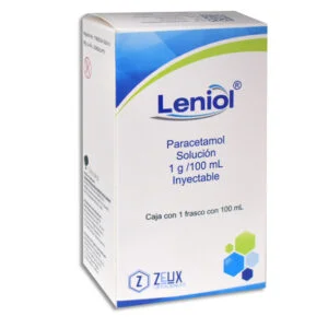 Leniol solución inyectable 1g/100ml (Paracetamol) C/1 (copia)