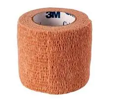 Coban venda cohesiva color piel de 3" (7.5cm x 4.5m) C/1