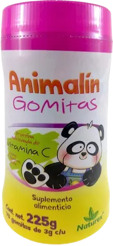 Animalin C gomitas 3g (Ácido Ascórbico) C/60