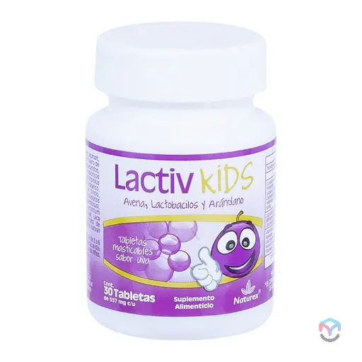 [143300CO160344] Lactiv Kids tabletas 537mg (Probióticos) C/30