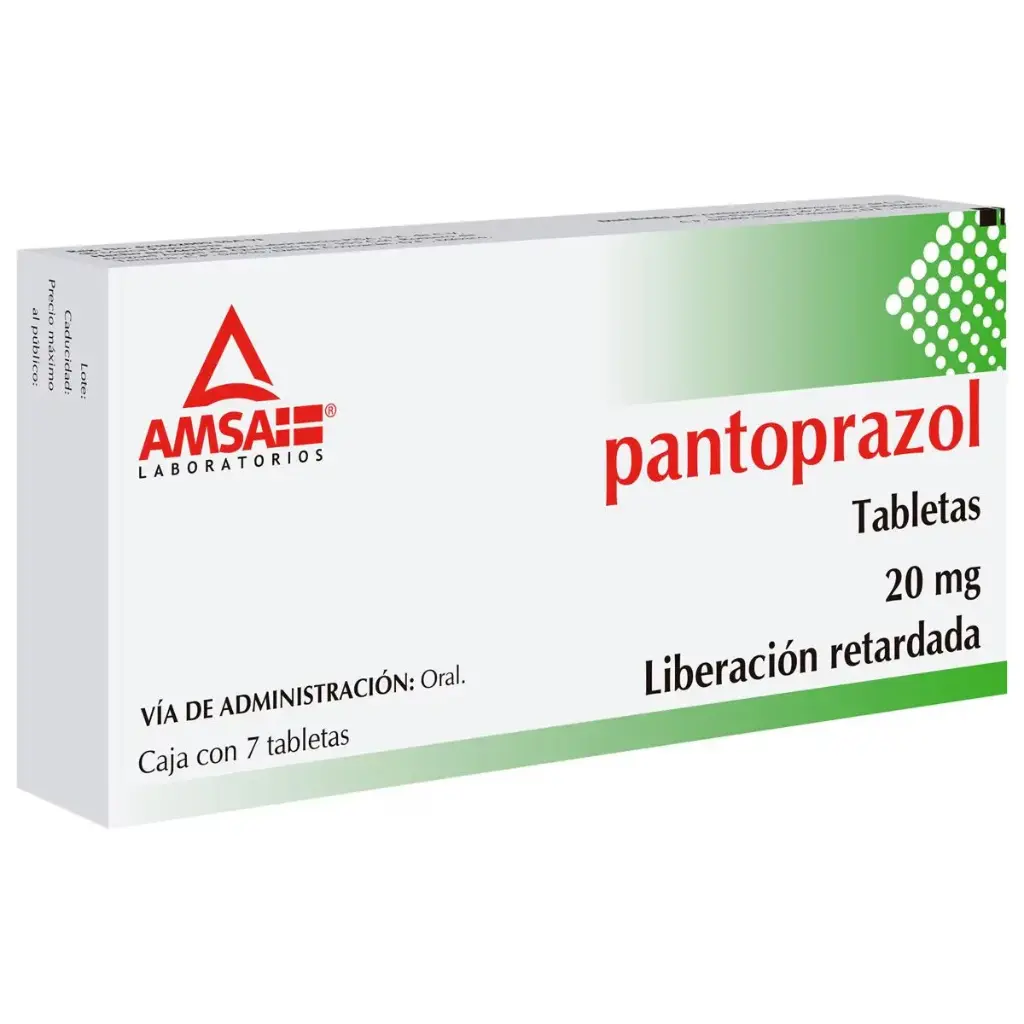 [423M2005] Pantoprazol AMSA tabletas 20mg C/7