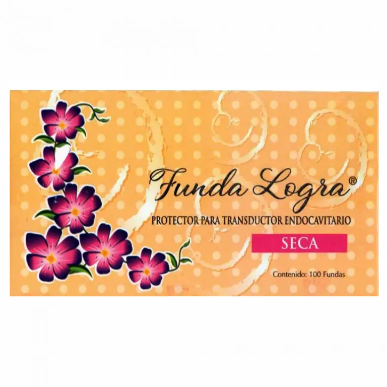Funda Logra seca s/lubricante p/transductor endocavitario C/100