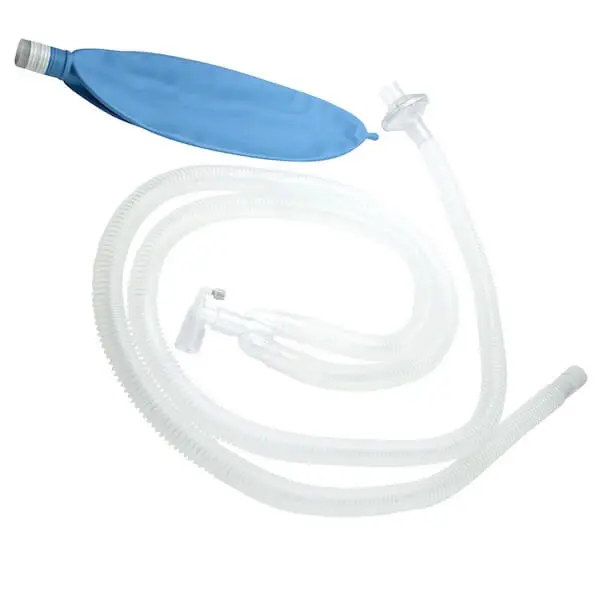 [351213-2] Circuito fijo en Y de 1.50m para anestesia c/bolsa de 3L y mascarilla (adulto) C/1