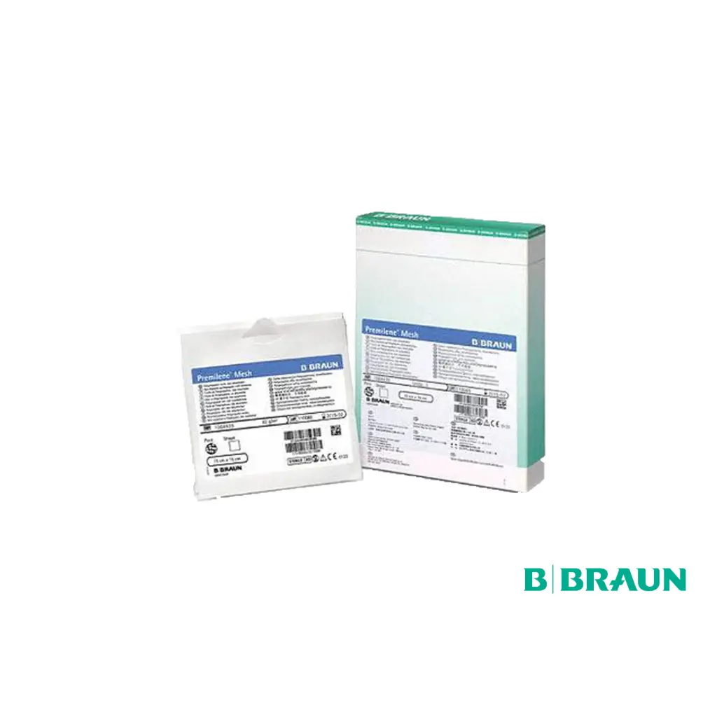 [1064455] Premilene Mesh malla plana monofilamento de polipropileno 30x30cm C/5