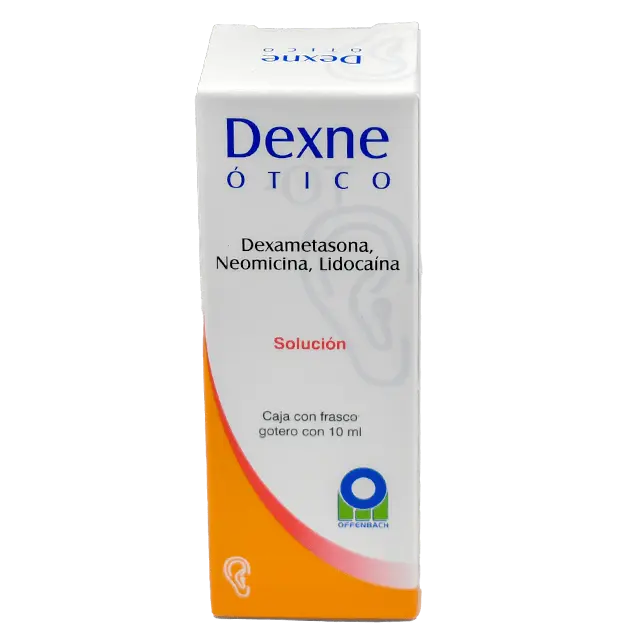 Dexne Oftálmico solución oftálmica gotero 0.5% 10ml (DEXNE OFTÁLMICO SOL. Fco Gotero 4 ML. 100-500 MG/100 ML. Genérico: Dexametasona + Neomicina (Sol. Oftálmica)