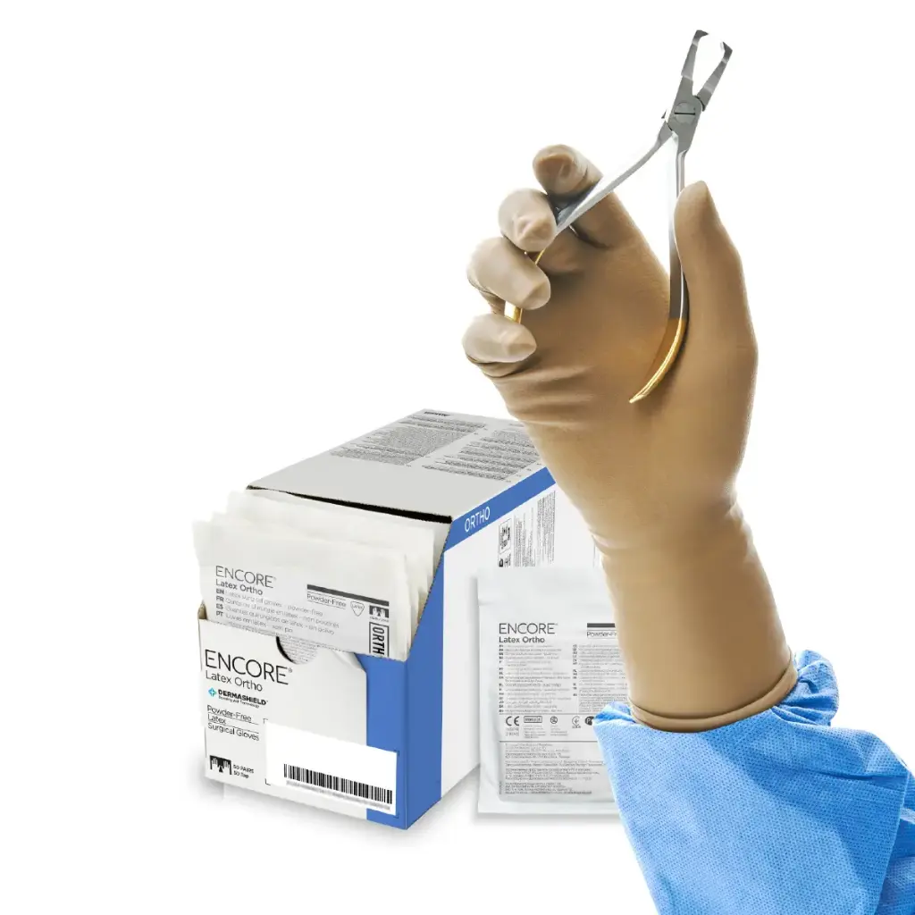 [819357] Encore guantes de látex para cirugía ortopédicos talla 7.5 C/40 (copia)