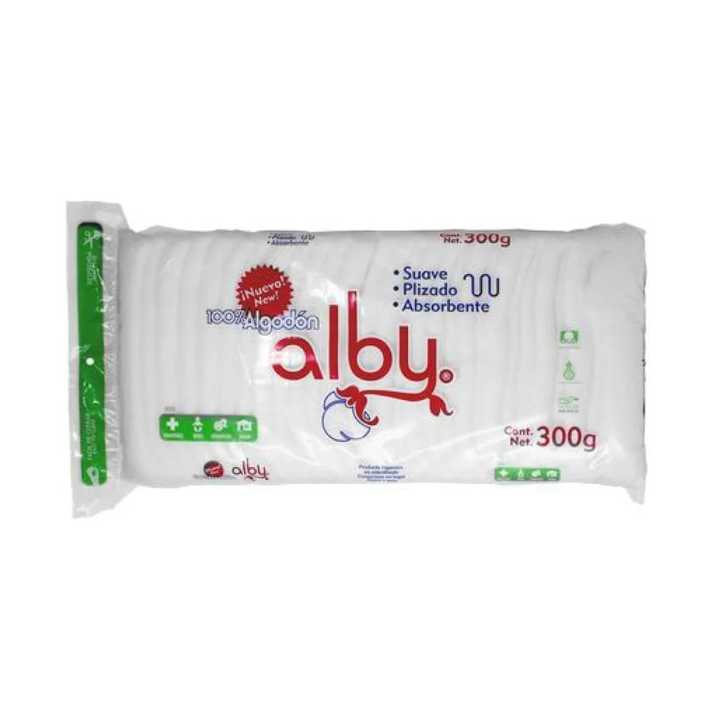 Algodón plisado 300g