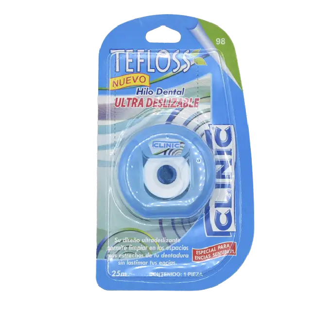 Tefloss hilo dental ultradeslizable 25m