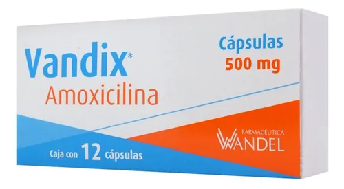 [178M2003] Vandix cápsulas 500mg (Amoxicilina) C/12