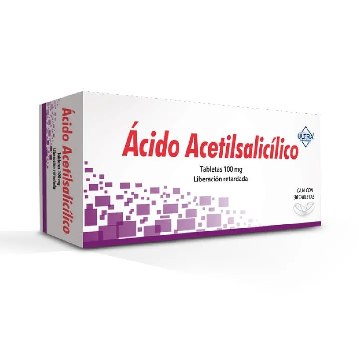 [158M2012] Ácido Acetilsalicílico Ultra comprimidos 100mg () C/30 (copia)