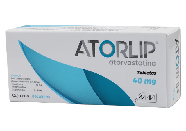[494M2003] Atorlip tabletas 40mg (Atorvastatina) C/10