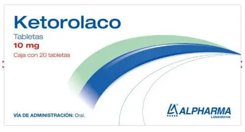 Ketorolaco Alpharma tabletas 10mg C/10
