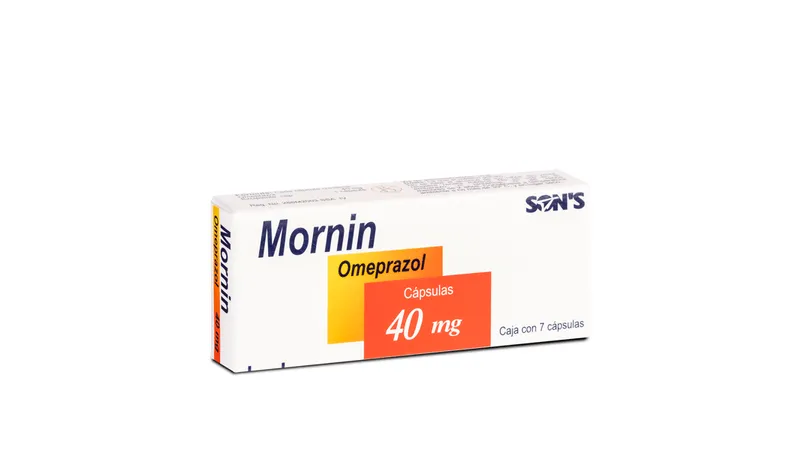 [286M2003] Mornin cápsulas 40mg (Omeprazol) C/7