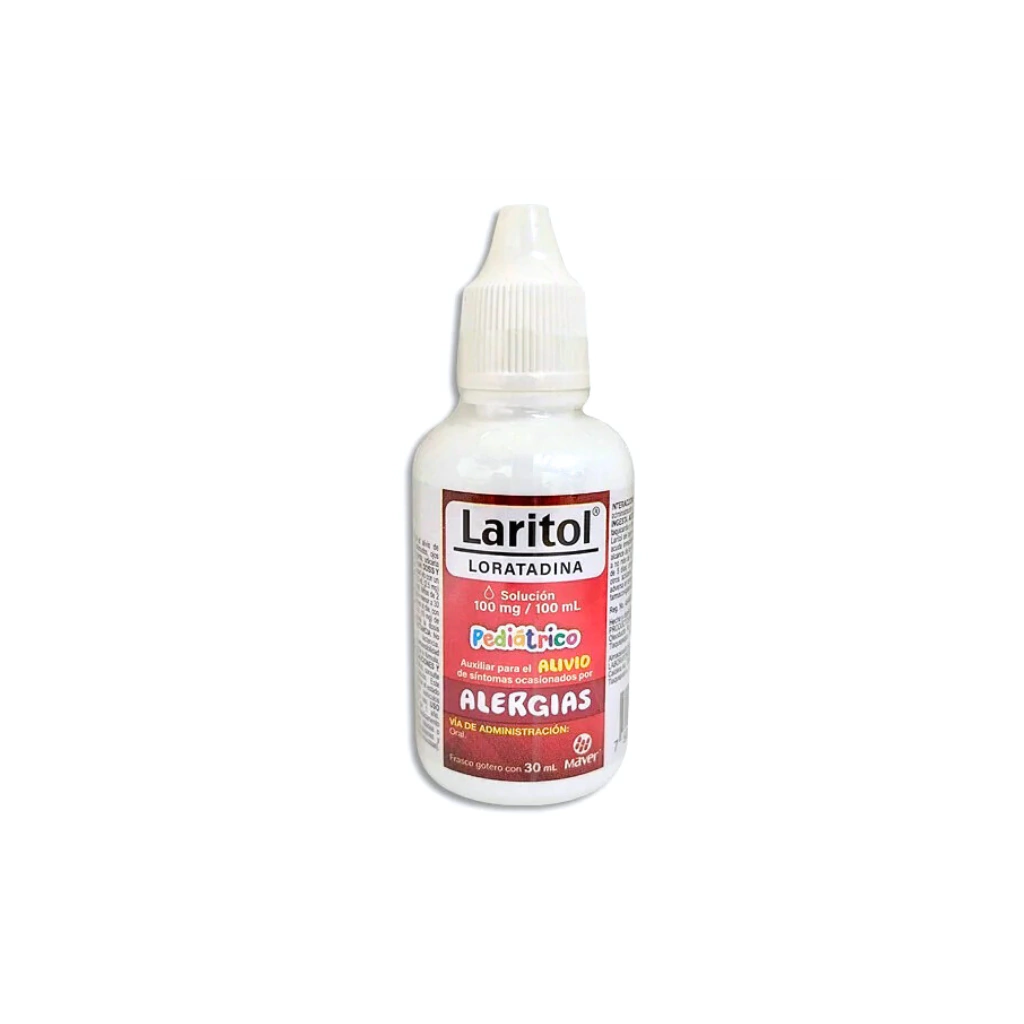 [454M2000] Laritol solución gotero 100mg/100ml (Loratadina) 30ml
