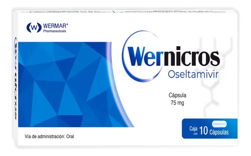 [052M2021] Wernicros cápsulas 75mg (Oseltamivir) C/10