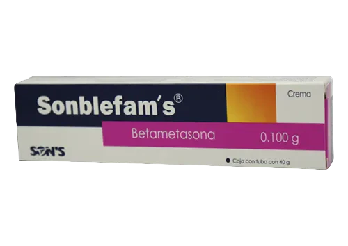 Sonblefam's crema 0.10% 100g/100g (Betametasona) 40g