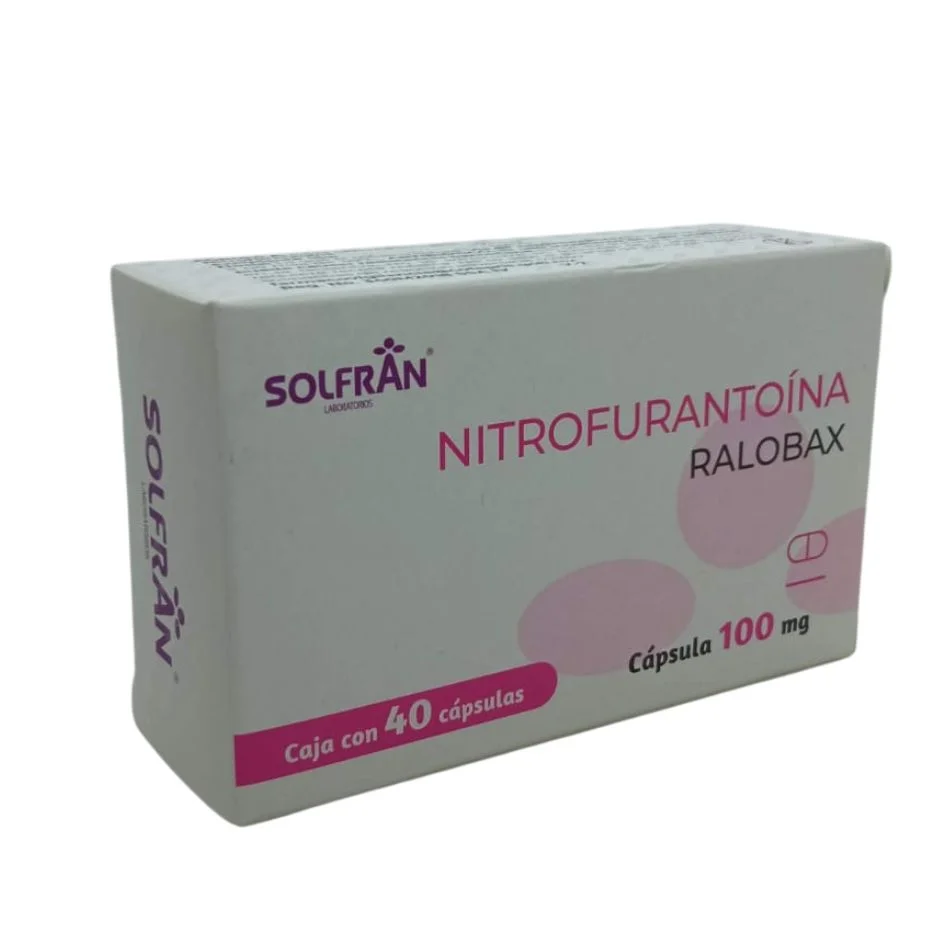 Ralobax cápsulas 100mg (Nitrofurantoína) C/40