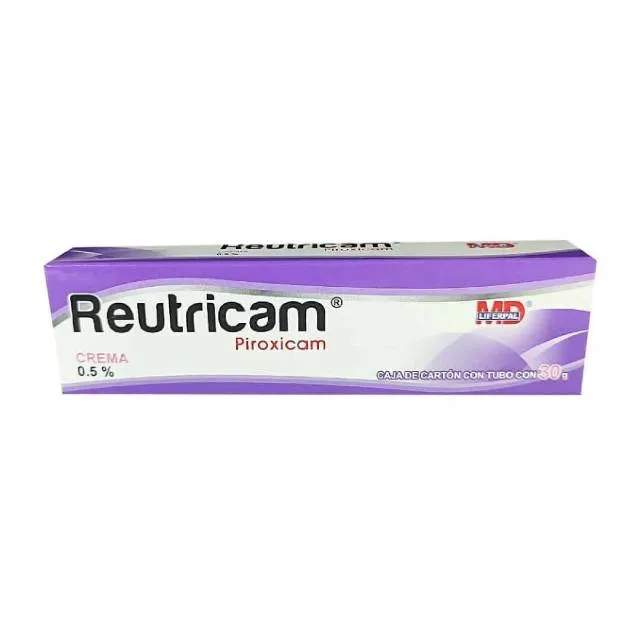 [508M96] Piroxicam Avivia tabletas 20mg C/20 (copia)REUTRICAM CREMA Tubo c/30 G. 0.5 G/100 G.